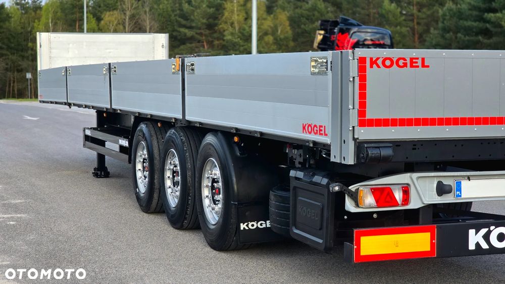 Kögel BURTÓWKA❗️STANDARD / OŚ PODNOSZONA / OSIE SAF / BURTY / HAMULCE TARCZOWE / MULTILOCK / DRZWI Z TYŁU / BUDOWLANKA / JAK NOWA ❗️❗️ - 21