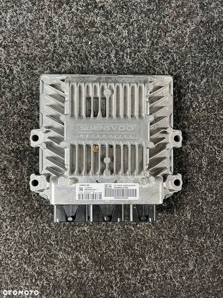 komputer sterownik citroen c5 siemens 5WS40318H-T - 1
