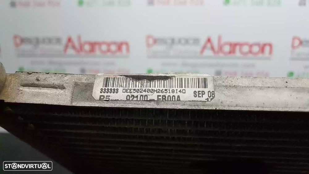 CONDENSADOR / RADIADOR AR CONDICIONADO NISSAN NP300 NAVARA 2007 -92100EB01A - 3