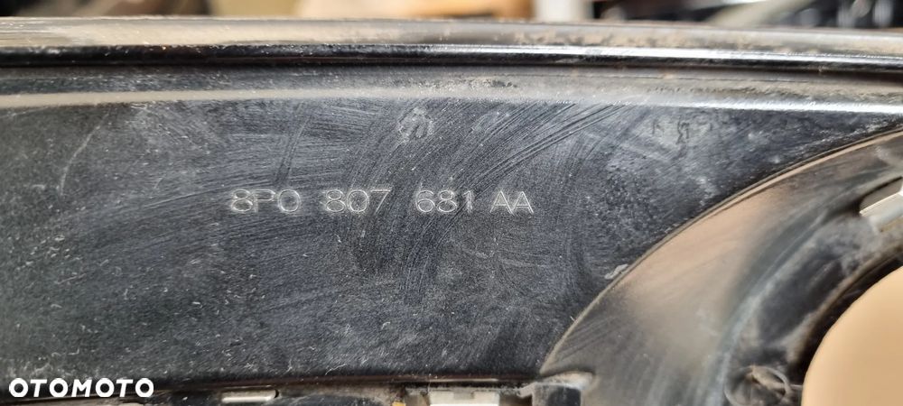 Audi A3 8P0 Lift 09-12 Kratka lewa zderzak przód oryginał - 5