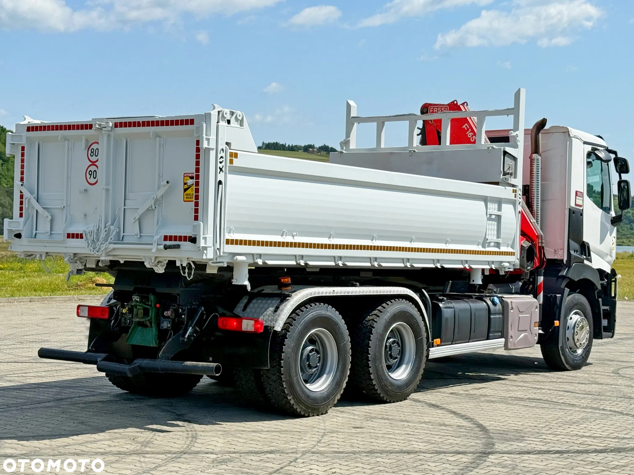 Renault C 430 * WYWROTKA 5,20 m * FASSI F165A.0.23 + PILOT / 6x4 - 6