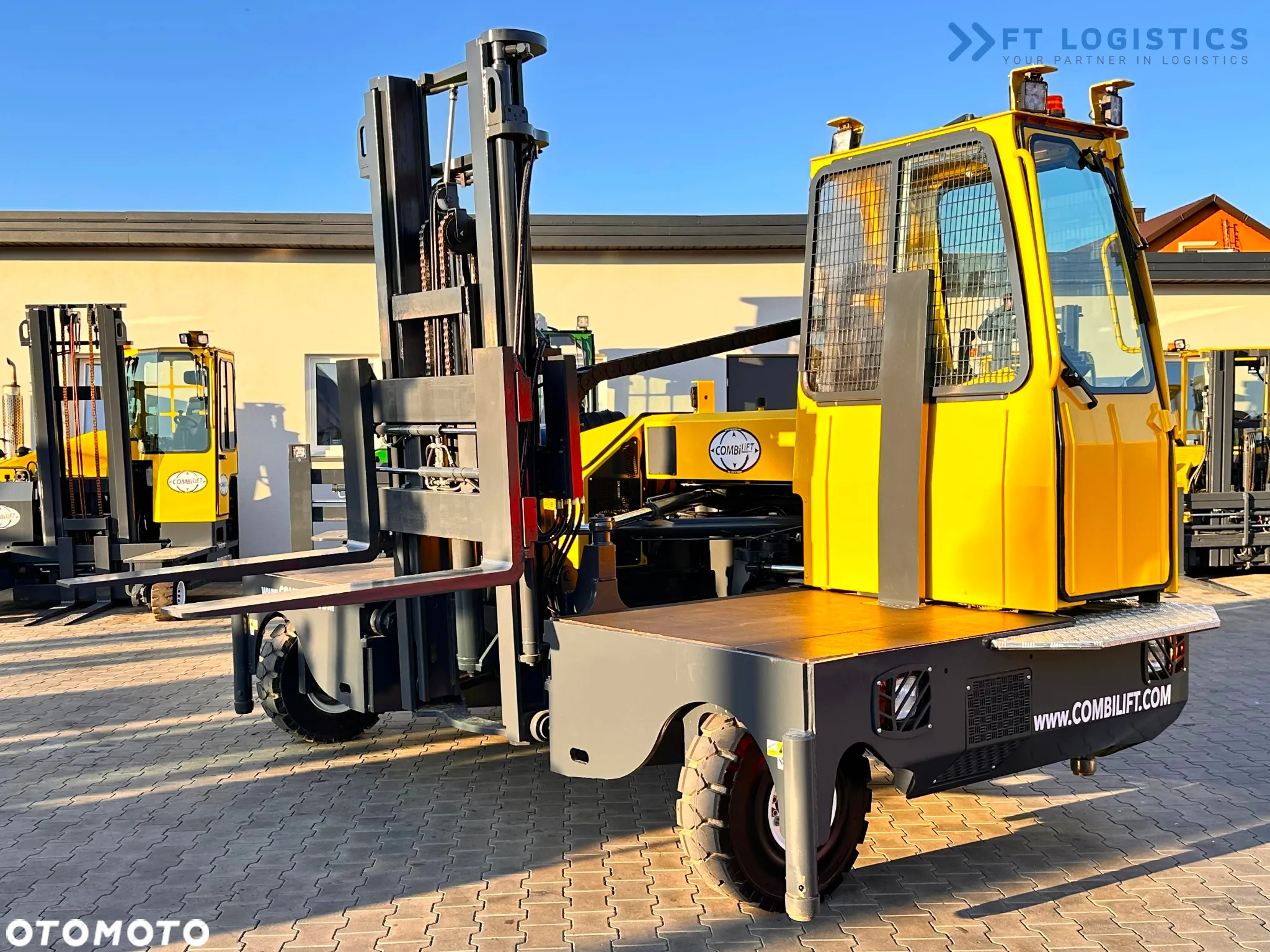 Combilift C5000SL / 5T / DUPLEX - 4000MM / WOLNY SKOK / LPG / JAK NOWY!!! - 2