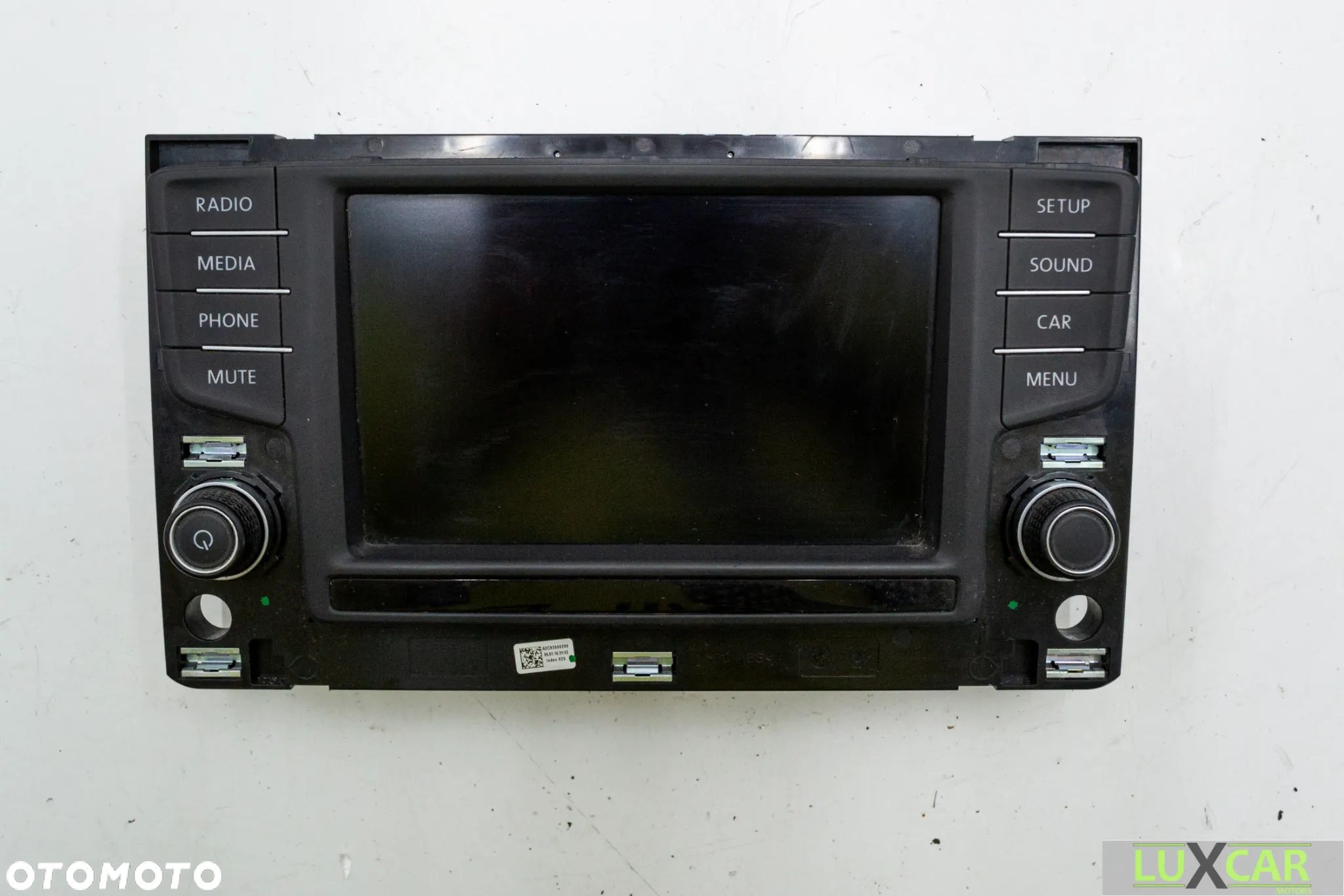 VW PASSAT B8 WYŚWIETLACZ EKRAN RADIO NAWIGACJA NAVI 3G0919605 GORLICE - 1