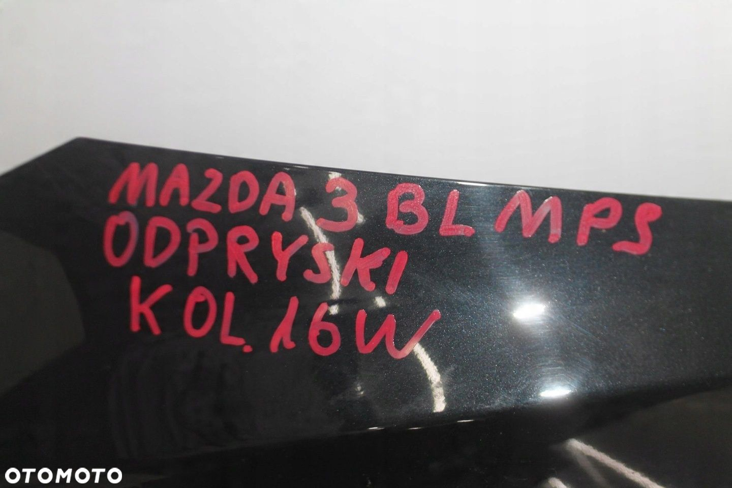 MASKA POKRYWA SILNIKA MAZDA 3 MPS II BL 08-13 KOLOR 16W - 4