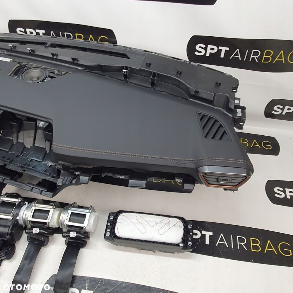 CUPRA FORMENTOR DESKA ROZDZIELCZA KONSOLA KOKPIT PULPIT PODUSZKI AIRBAG AIR BAG PASY KIT SET - 4