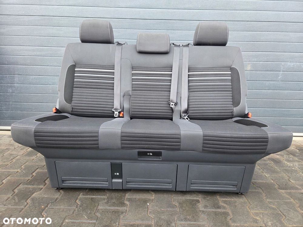 VW T5 T6 fotel kanapa łóżko tył rozkładane CUP - 2