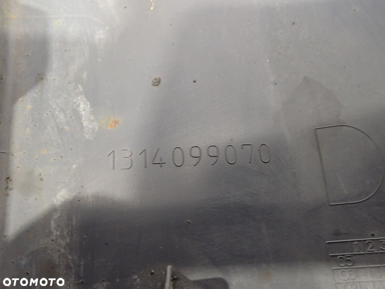 LISTWA BŁOTNIKA PRAWY TYŁ PEUGEOT BOXER II 1314099070 - 4