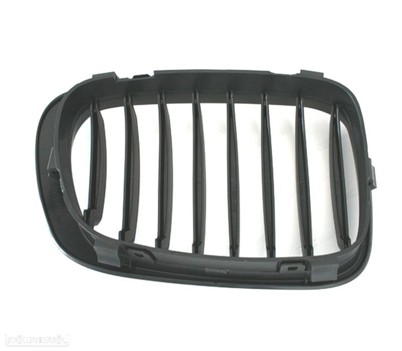 GRELHAS FRONTAIS BMW E46 COUPE 99-03 CABRIO 00-03 PRETO MATT - 6