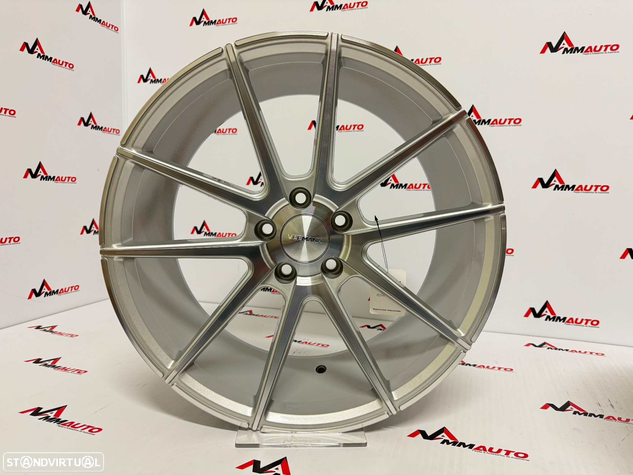 Jantes Veemann V-FS4 Machined Silver 19 (Audi, VW, Mercedes) - 4