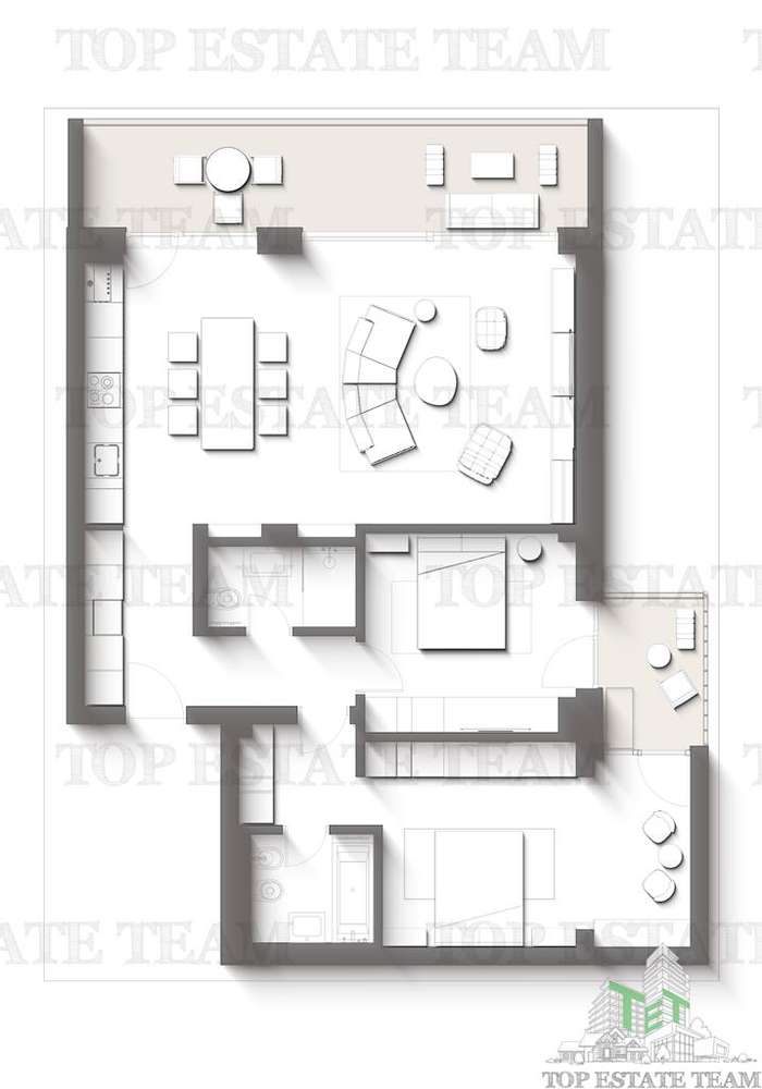Apartament Premium cu 3 camere cu terase | Intre padure si mare - Proi - Imagine principală: 2/19