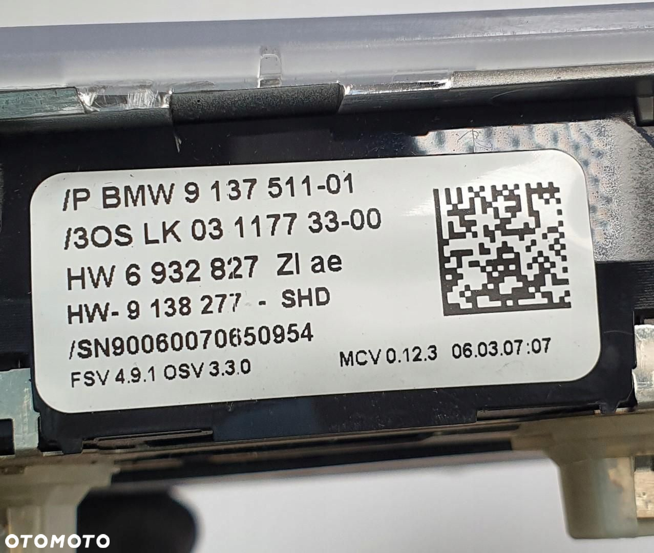 LAMPKA OŚWIETLENIE PODSUFITKI BMW E90 9137511 - 4
