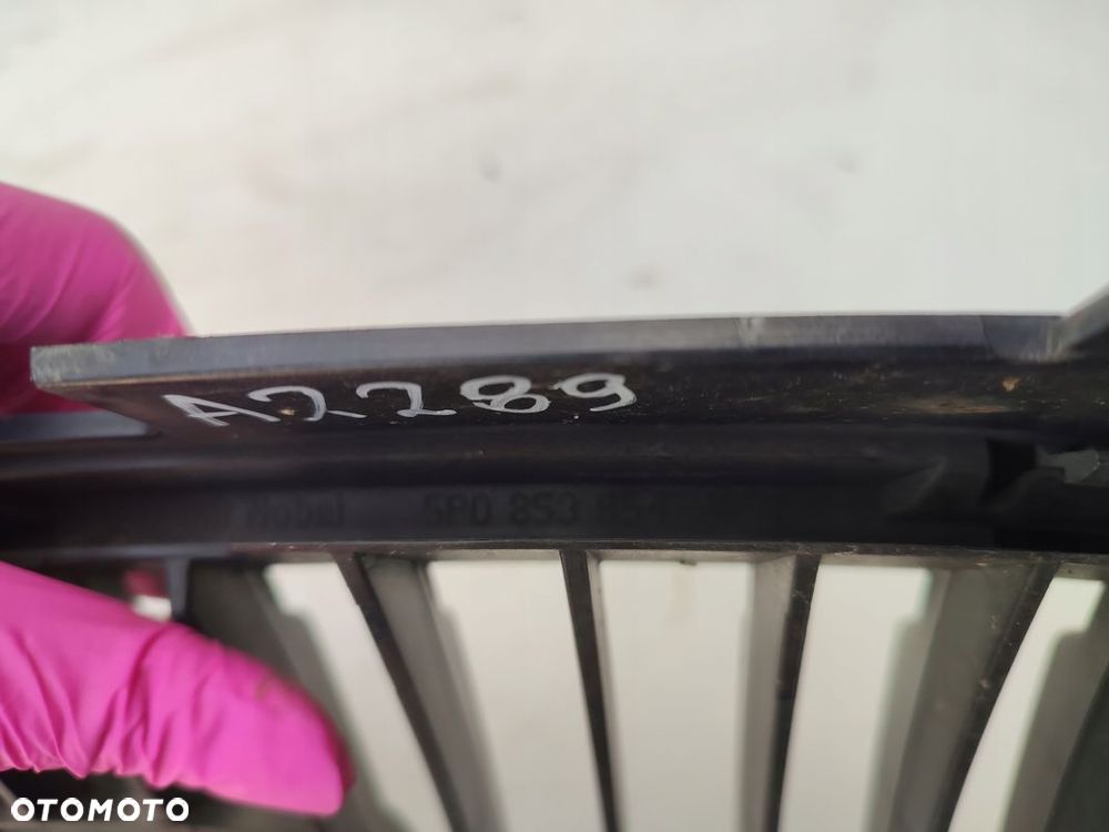 Grill atrapa chłodnicy SEAT LEON II 5P0853654 ORYGINAŁ - 8