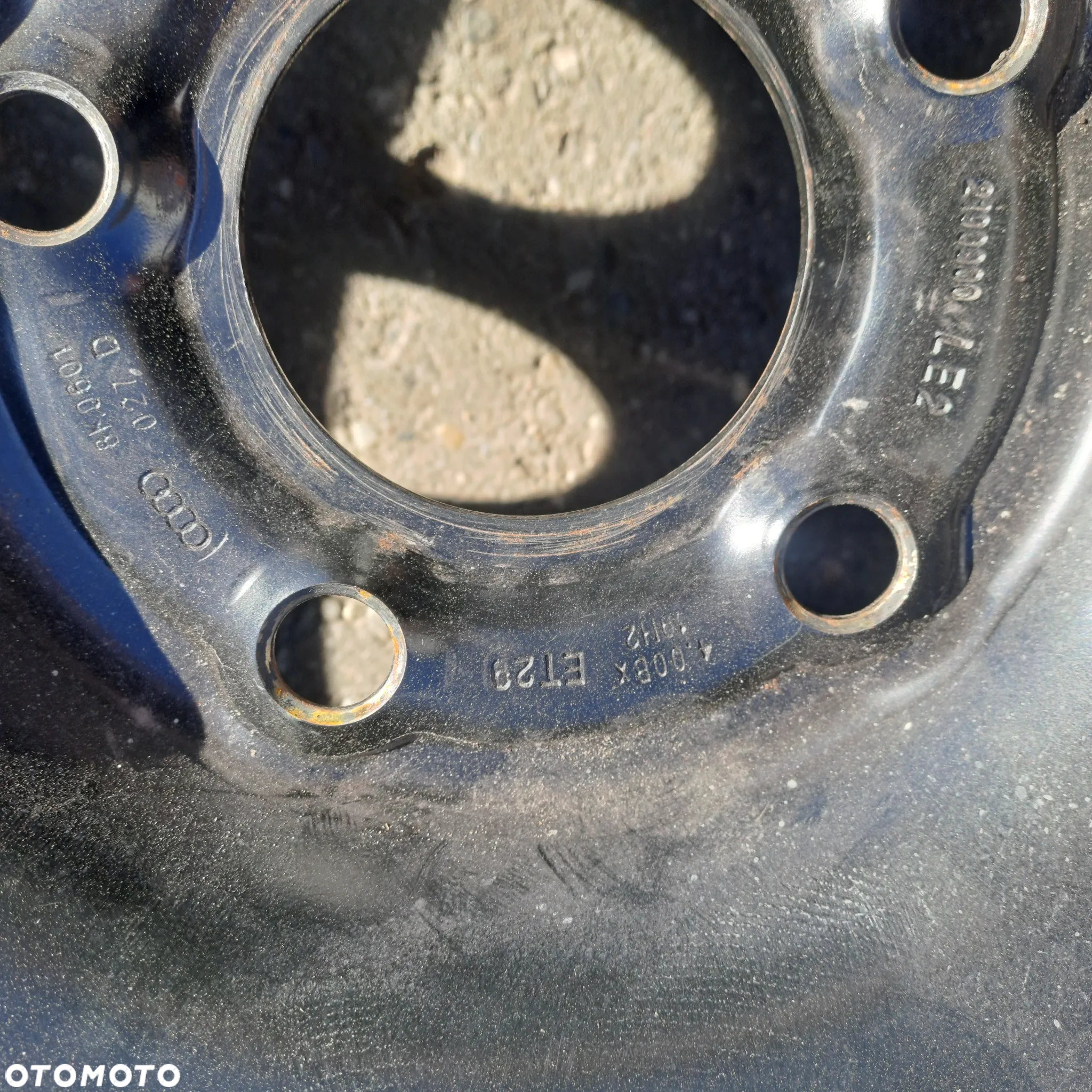 Audi A4 B8 koło dojazdowe 5x112  T125/70 R19 - 3