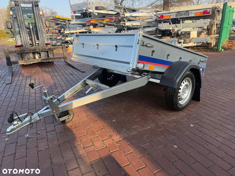 Niewiadów Przyczepa Niewiadów N417U 174x138x35cm 1 oś 750kg burty boczne 2mm Częstochowa MOTOMUS dostawa pod dom - 6