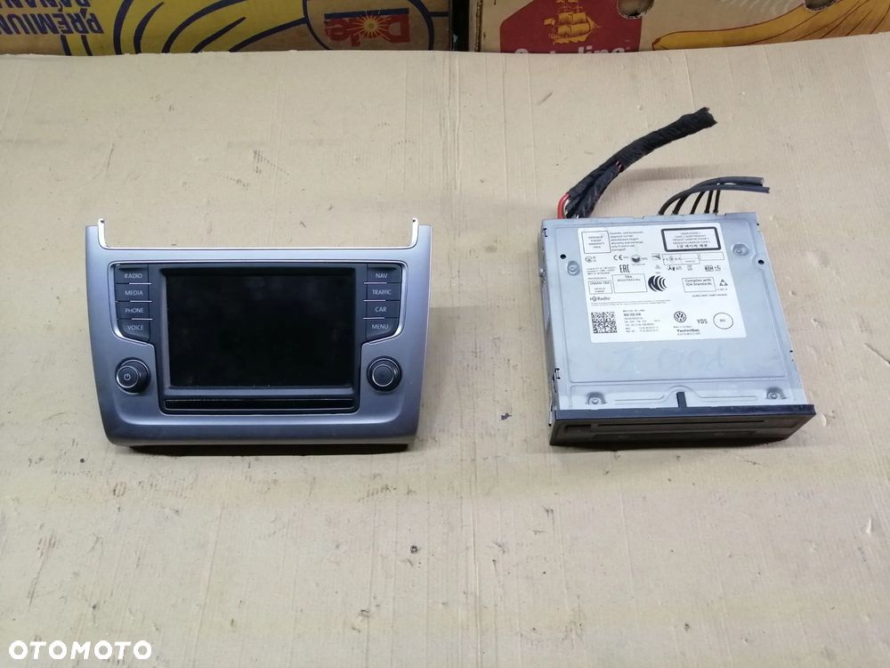 Volkswagen Polo V 6R radio nawigacja czytnik 6C0919603A 3Q0035846 - 11