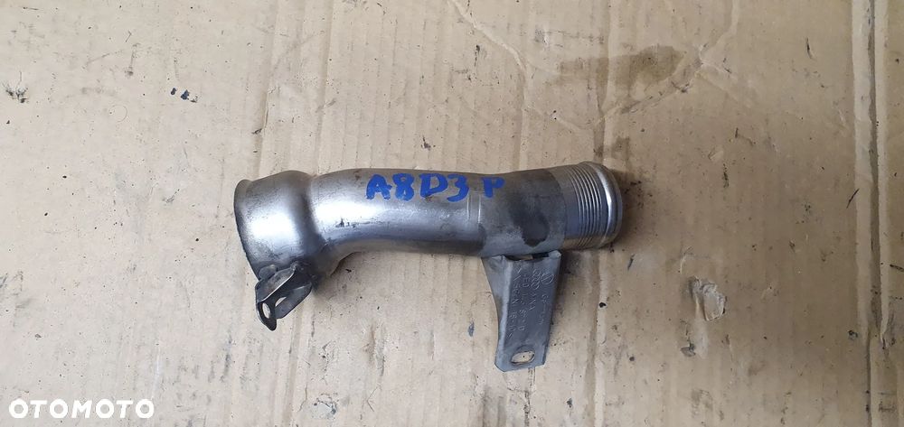 Przewód rura wąż intercoolera Audi A8 D3 4.2 TDI 4E0145871C - 2