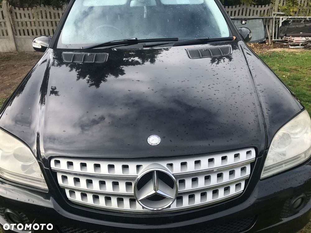 MERCEDES ml 164 kompletny zderzak z grilem pdc kolor 197 - 1