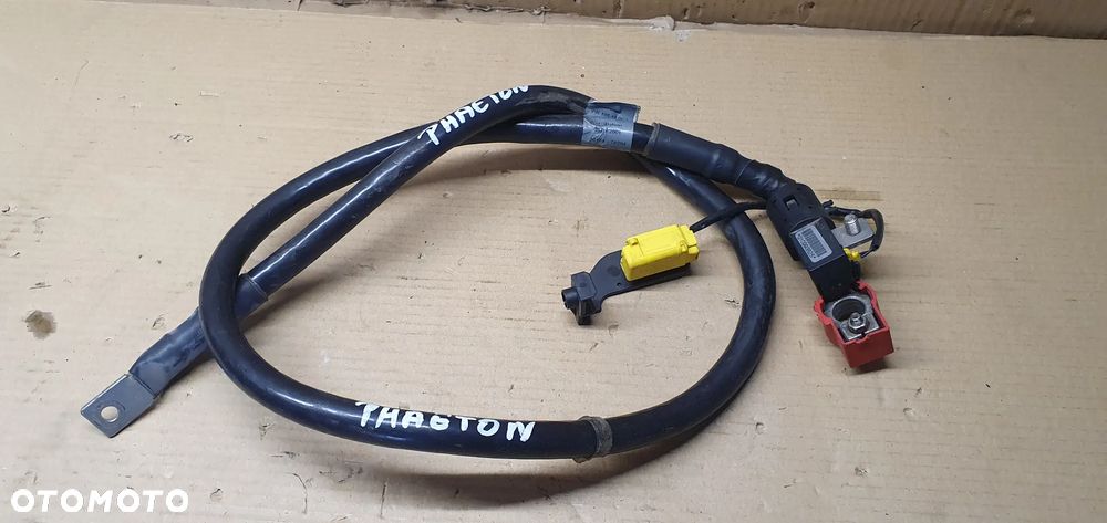 Klema plusowa kabel przewód bezpiecznik pirotechniczny VW Phaeton 3D1971228B - 1