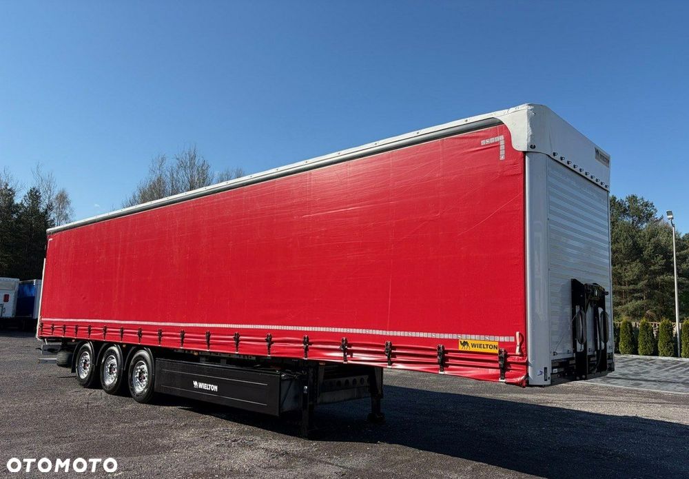 Wielton Firana Standard, Dach podnoszony, Oś podnoszona - 3