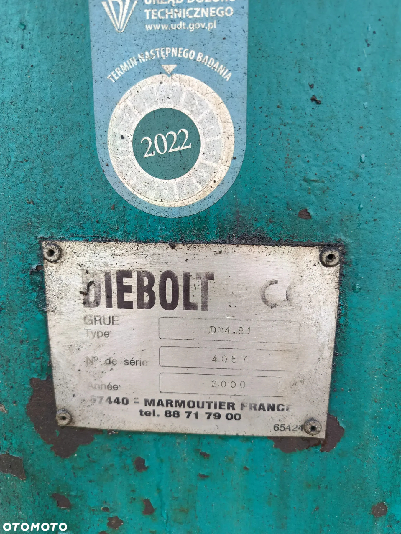 Hds Diebolt D24.81 dźwig żuraw do drewna drzewa lasu dłużycy - 8