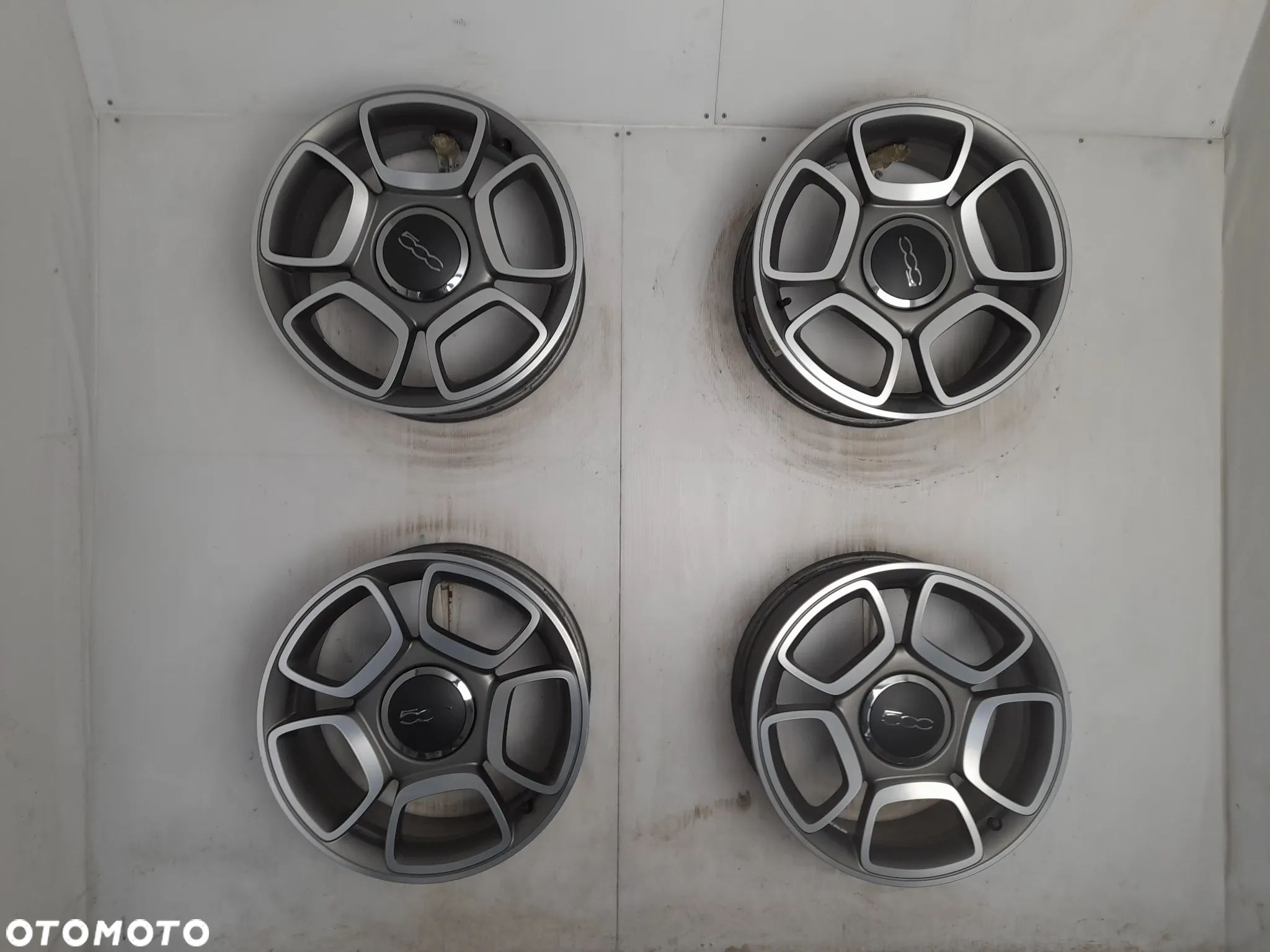 Felgi aluminiowe Fiat OE Abarth 500 51820551 7.0" x 17" 4x98 ET38 - 1