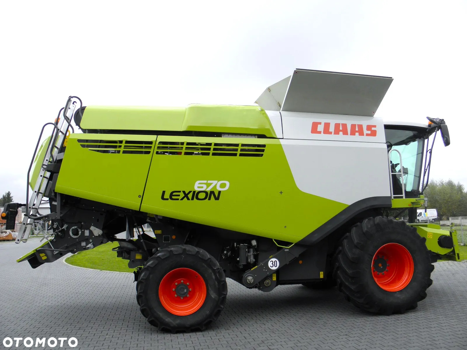 Claas Lexion 670 2019 Rok, Heder V 770,  Najbogatsza Wersja, Nie Malowany, Stan Idealny - 11