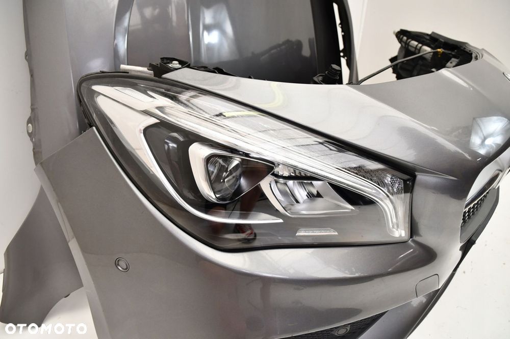 MERCEDES CLA W117 LIFT AMG PRZÓD MASKA BŁOTNIKI CHŁODNICE - 5