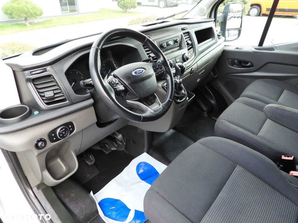 Ford TRANSIT SKRZYNIA PLANDEKA PODWÓJNA KABINA DOKA 7 MIEJSC TEMPOMAT LEDY KLIMATYZACJA  130KM - 3