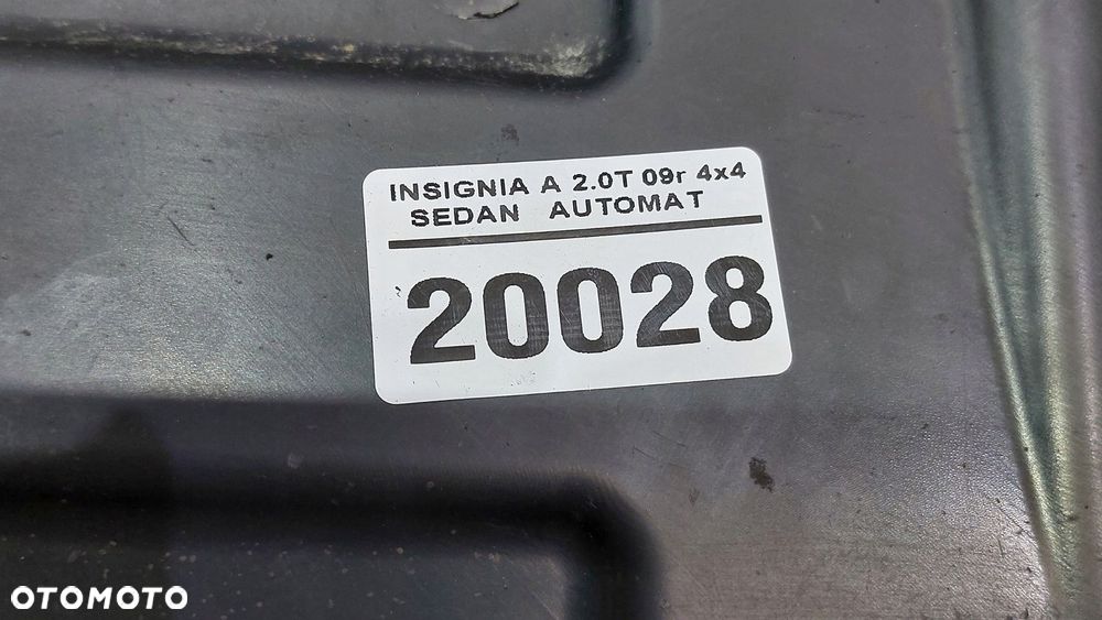osłona pod silnik lew opel insignia a 13280107 - 4
