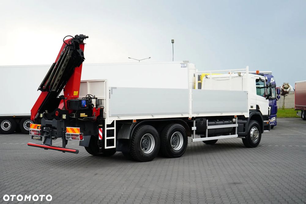 Scania / P 360 / 6 X 4 / SKRZYNIOWY + HDS / HMF 1730 K3 / RETARDER / ROTATOR / PILOT - 5