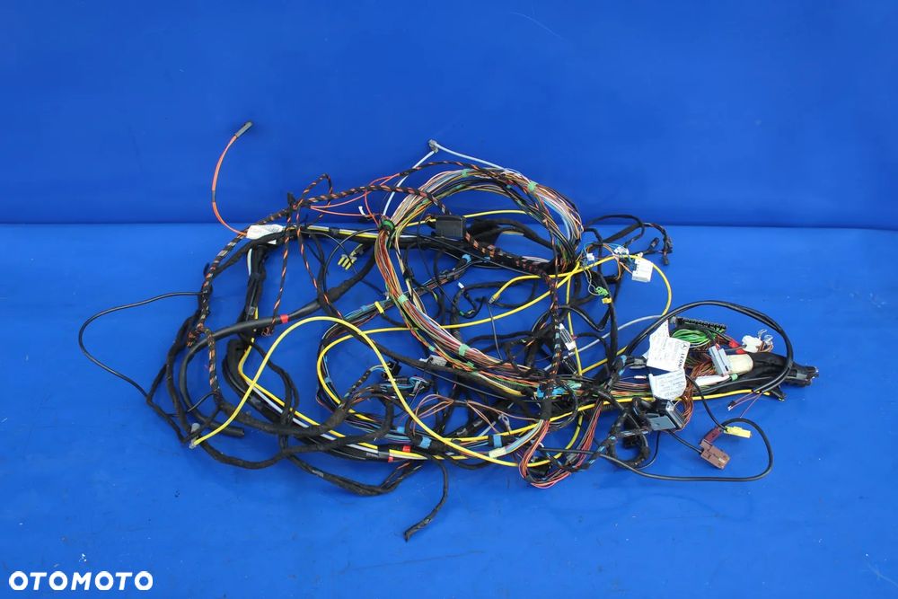 Wiązka lewa instalacja przewody z bagażnika kable OE Mercedes SL R230 W230 - 2