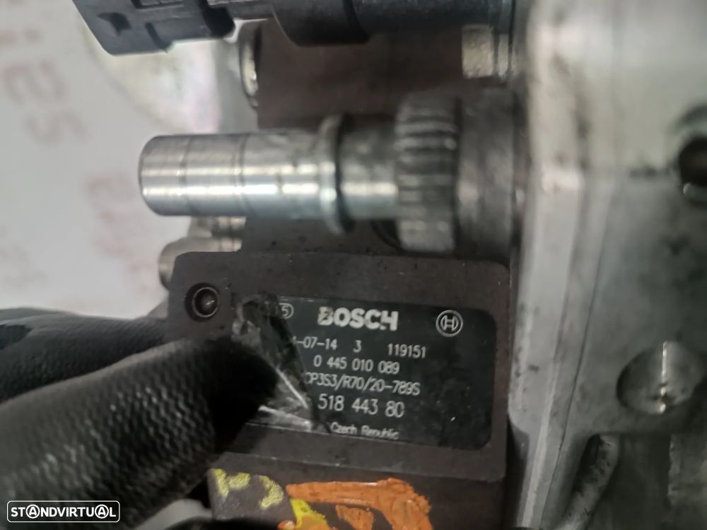 BOMBA INJECTORA / ALTA PRESSÃO PEUGEOT / CITROEN / FORD / MAZDA 3 / MINI 1.6HDI REF, 0445010089 9651844380 - 3