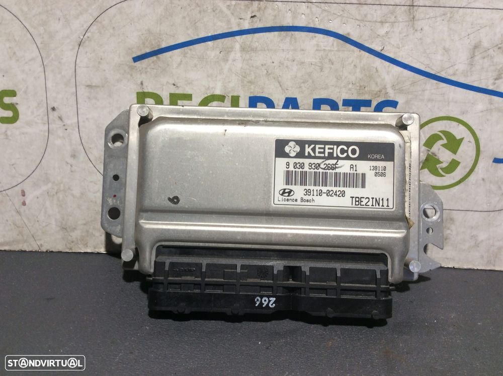 Centralina do motor Hyundai Gets  9030930266F  39110-02420 - 1