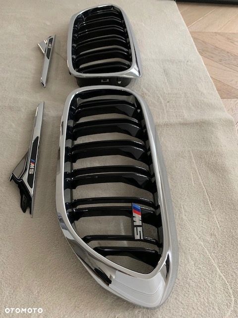 bmw m5 f90 nerki atrapy + listwy błotnika org kpl igła europa cały zes - 2