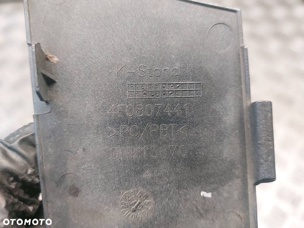 ZAŚLEPKA ZDERZAKA PRZÓD AUDI A6 C6 4F0807441 LZ7R - 3