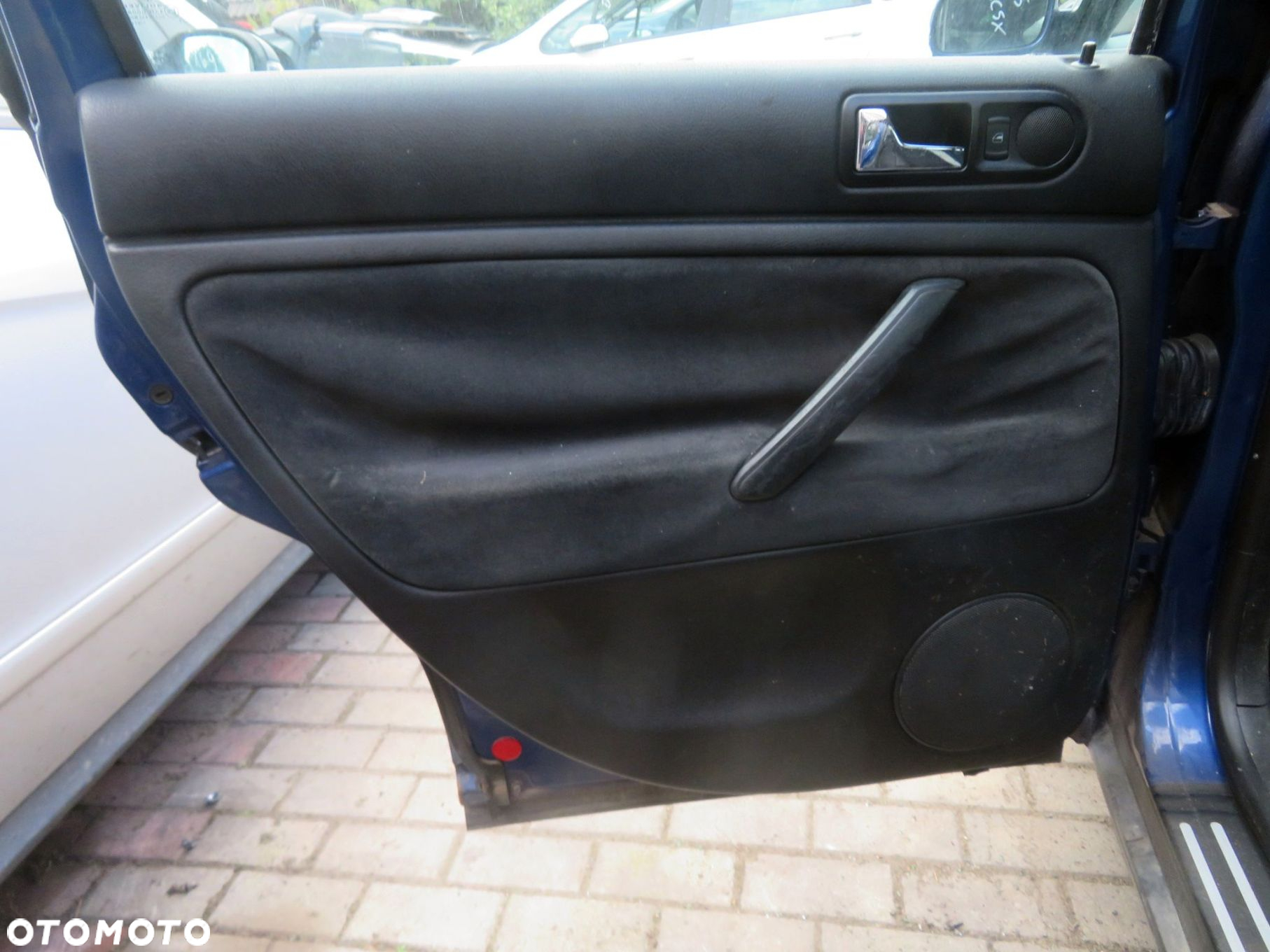 DRZWI TYLNE LEWE PASSAT B5 LIFT SEDAN LC5X  NIEBIESKI VOLKSWAGEN 2001-2005 - 6