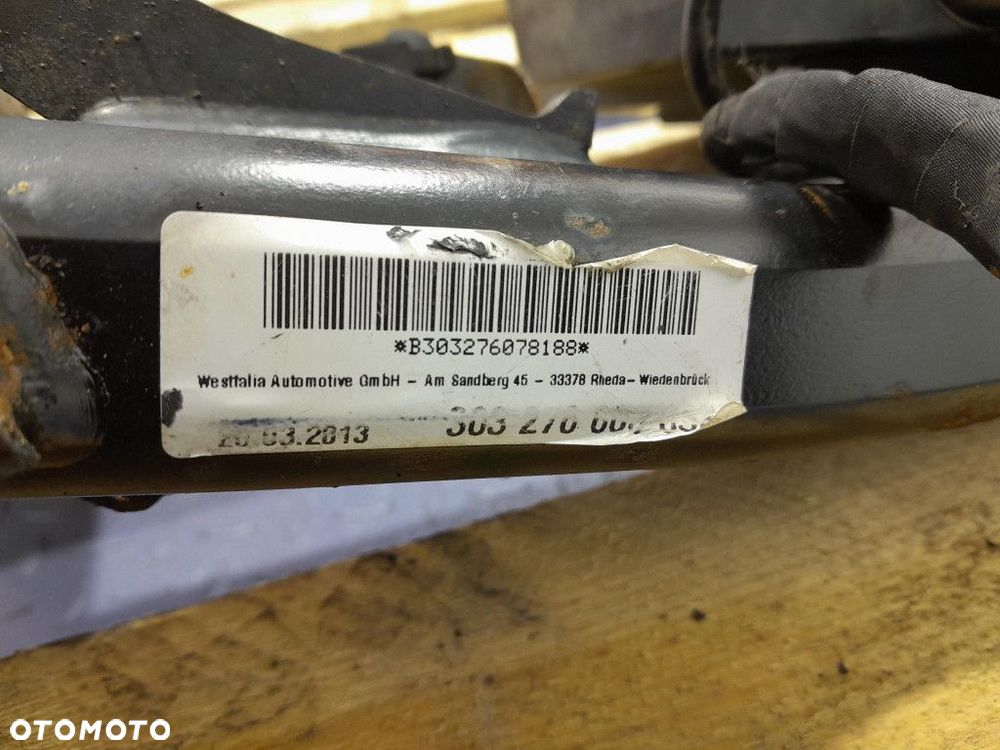 BMW 5 F10 SEDAN HAK DO PRZYCZEPY WESTFALIA ELEKTRYCZNY 6795717 - 9
