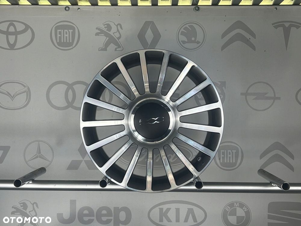 FELGI ALU FIAT 500 16 4X98 ET35 DEKIELKI ORYGINALNE - 1