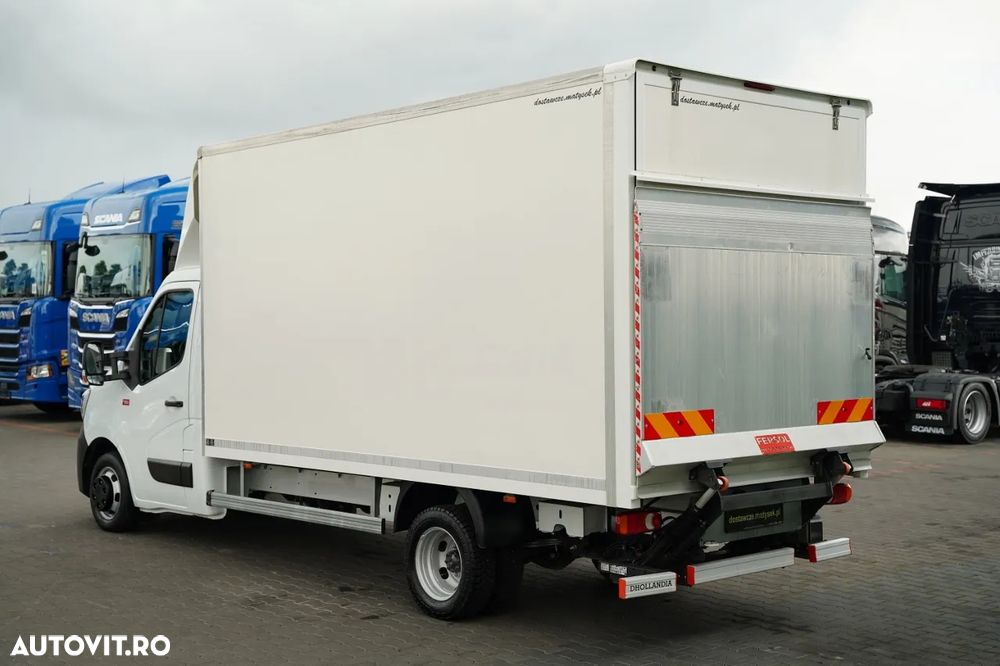 Renault MASTER / CONTAINER 4,2 m / 750 KG DHOLLANDIA LIFT / TWIN / MANUAL / IMPORTAT / EURO 6 - 8