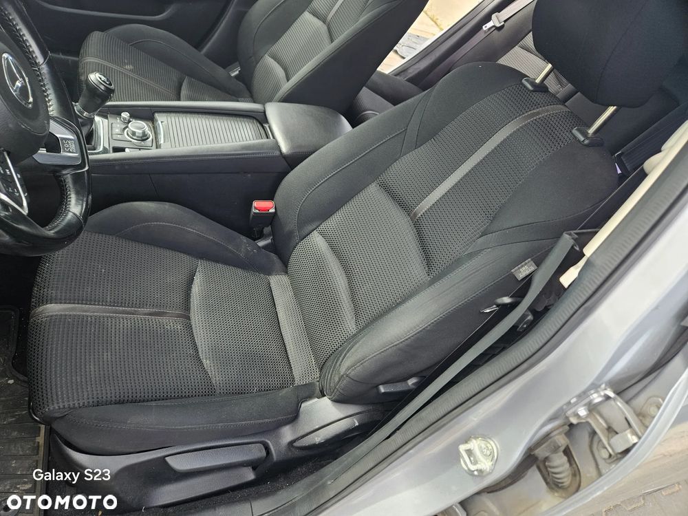 Fotel kierowcy lewy prawy pasażera kanapa tapicerki boczki Mazda 3 III BM Lift 2017r hatchback Europa - 1