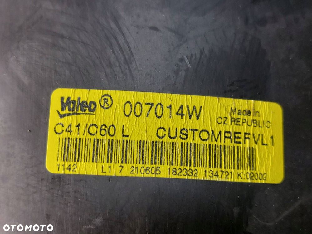 DMUCHAWA WENTYLATOR NAWIEWU + REZYSTOR OPEL VECTRA C EU EUROPA 007014W - 2