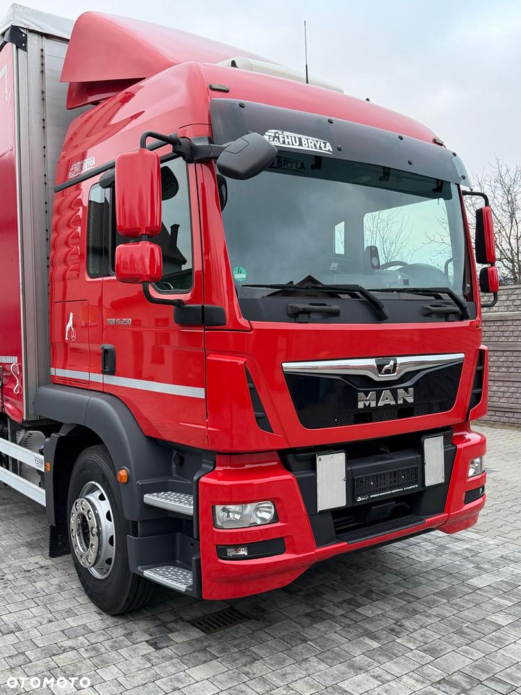 MAN TGM 15.250 / FIRANKA / 2018R / KLIMA POSTOJOWA /SPROWADZONY / 20 PALET / E6  / WINDA / - 12
