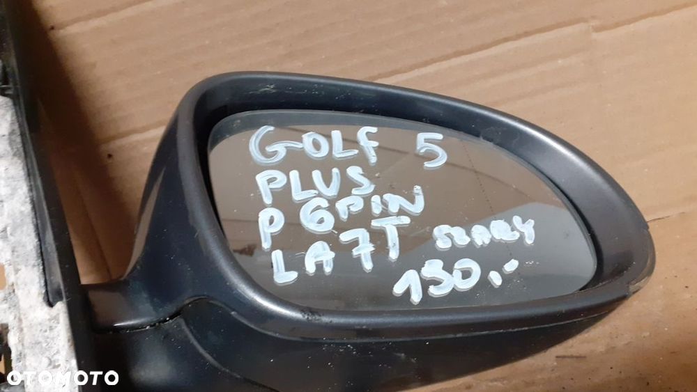 #LUSTERKO PRAWE 6 PIN VW GOLF V PLUS LA7T SZARY - 2