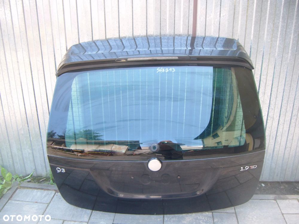 saab 93 kombi 06r klapa tył z szybą - 1