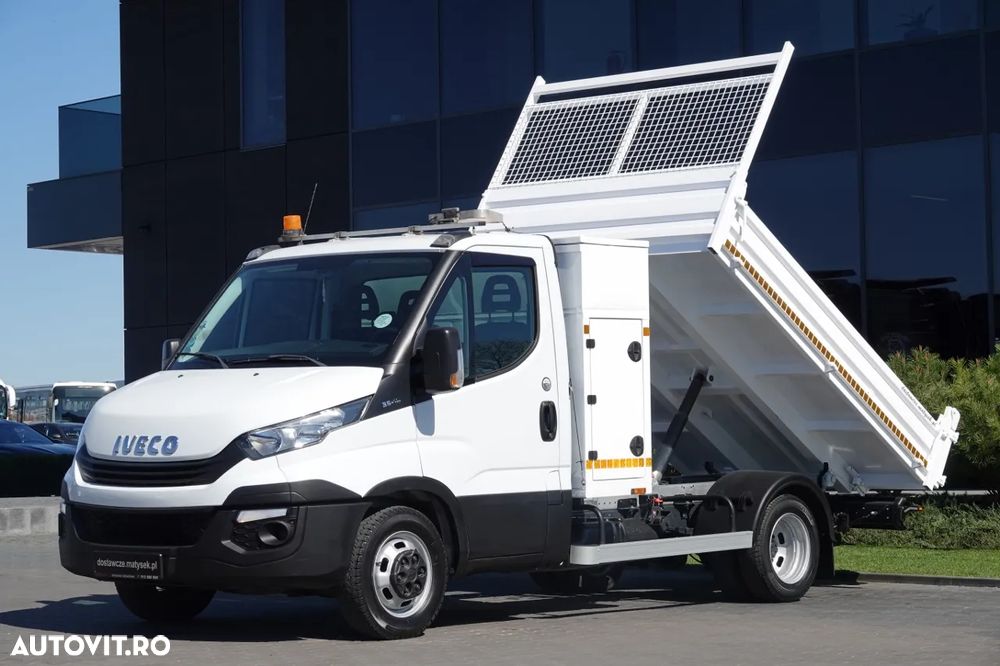 Iveco DAILY 35-160 / BASCULATOR SPATE / DUBLU / MANUAL / IMPORTAT - 2