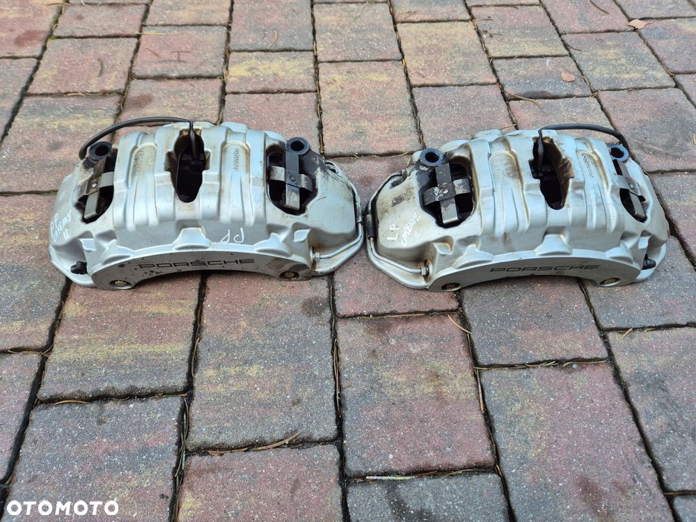 zacisk hamulcowy prawy lewy przod porsche cayenne ii 7p5 - 1