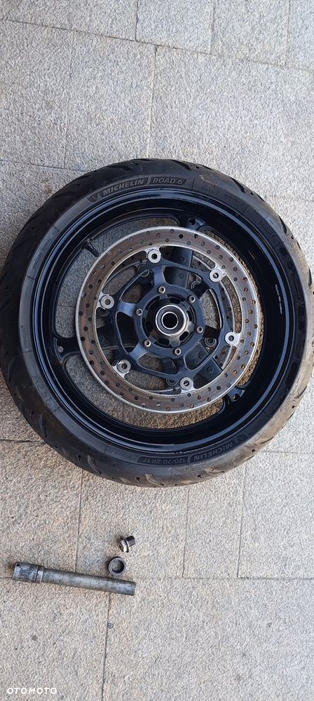HONDA CBR1000RR FELGA PRZÓD KOŁO SC59 TARCZE HAMULCOWE OŚKA - 9