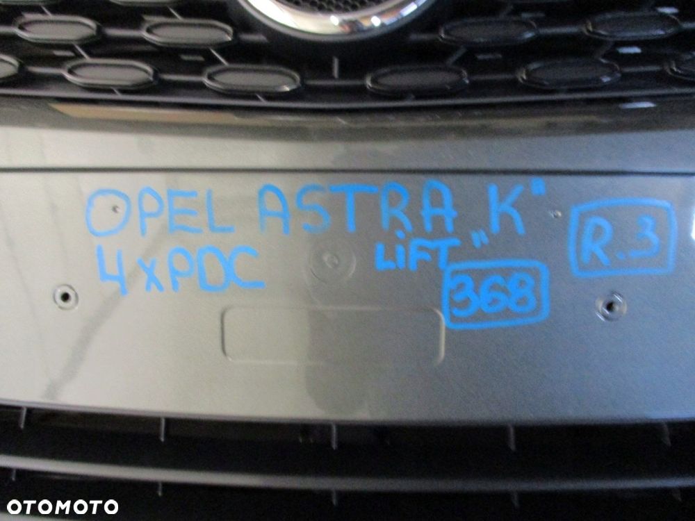 Zderzak OPEL ASTRA K LIFT 4X PDC PRZEDNI - 5