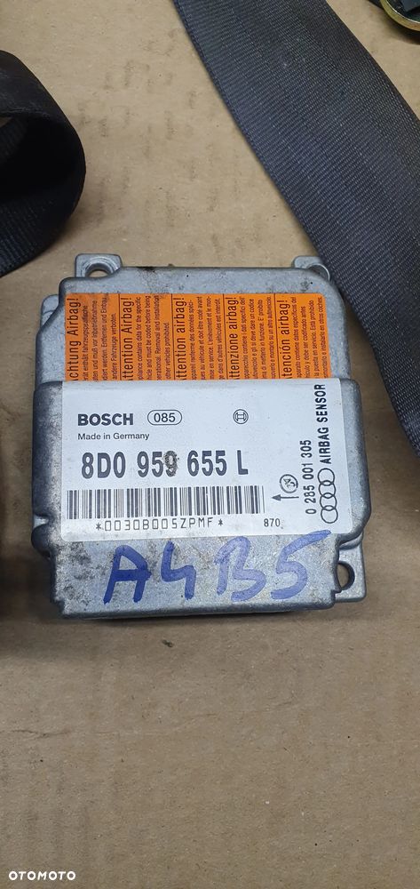 Poduszka pasy AIRBAG zestaw naprawczy Audi A4 B5 FL - 7