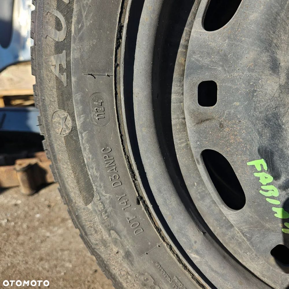 Koła M+S 165/70 R14 / Skoda Fabia I / VW Polo IV fegi opony - 4